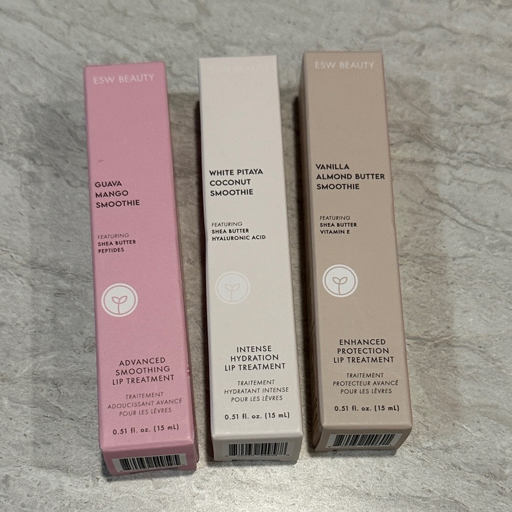 3 ESW Beauty Lip Treatment Bundle
